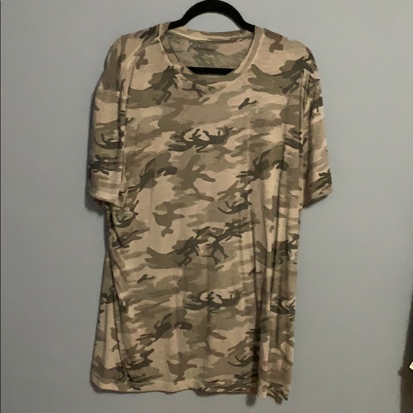 Express Tops - Gray Camo Tee
